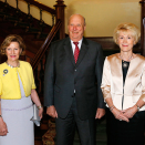 At Goverment House Perth with Governor Kerry Sanderson. Foto: Lise Åserud, NTB scanpix